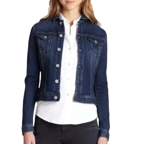 AG ADRIANO GOLDSCHMIED Women’s Jean Jacket - Picture 1 of 12